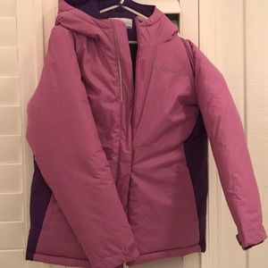 Girls Columbia Puffer Coat Size M (10/12)